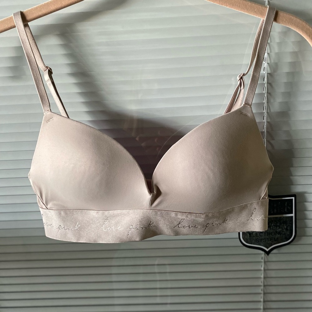 PINK Victoria's Secret Light Beige Bra